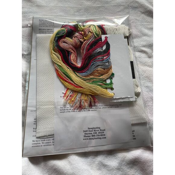 Jolly Old St. Nick Cross-Stitch Kit By Mary Engelbreit - Picture 4 of 6